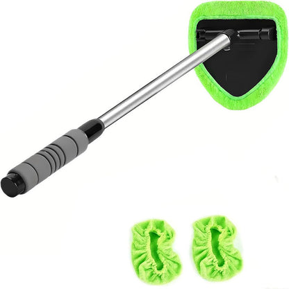 🧽 LIMITED-TIME 50% OFF! ✨ Windshield Cleaning Tool – Extendable Handle, 180° Rotating Head ✨