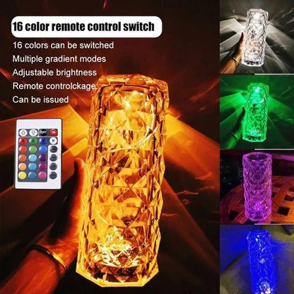 💎 LIMITED‑TIME 50% OFF! ✨ Touch Control Rose Crystal Lamp – Luxurious, Romantic, Gift‑worthy 🌙