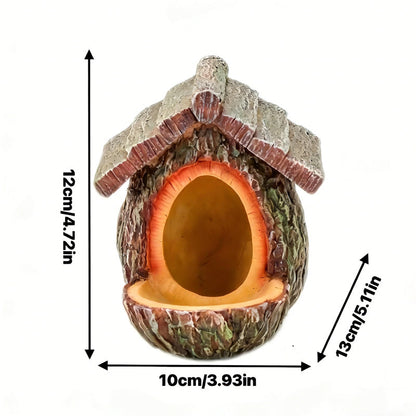 🔥50% OFF! 🐦 2026 New Arrivals – Outdoor Bird Feeder with Realistic Tree Stump Design | Garden Decor & Wildlife Sanctuary in One! 🌿✨