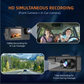 📹 LIMITED-TIME 54% OFF! ✨ 3-Channel 1080P Dash Cam with WiFi – Front, In-Car, Rear 📼