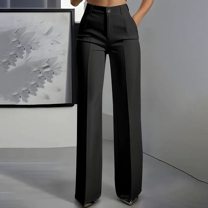 💎 50% OFF! 💎 Women's High-Waist Dress Pants – Slim-Fit, Wrinkle-Resistant & Office-Ready 👖