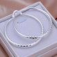 🎉BUY 1 GET 1 FREE🎁Diam🎉 BUY 1 GET 1 FREE 🎁 Diamond-Cut Hoop Earrings for Women – Elegant, Sparkling 💎ond-Cut Hoop Earrings for Women