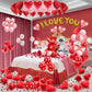 ❤️ LIMITED-TIME 50% OFF! ✨ Valentine's Day Romantic Balloon Decoration Kit – Romantic, All-in-One 🎈