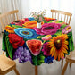 📢📢50% OFF! 🎨 Decorative Printed Tablecloth – Waterproof, Heat-Resistant & Non-Slip for Every Occasion! 🍽️✨