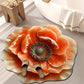 3D Shaped Flower Diatomite Absorbent Floor Mat