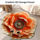 3D Shaped Flower Diatomite Absorbent Floor Mat
