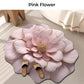 3D Shaped Flower Diatomite Absorbent Floor Mat