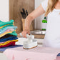 🧳 2026 Sale — Over 35,000 Sold! ♨️ Portable Mini Dual-Use Steam Iron with Rotatable Handle