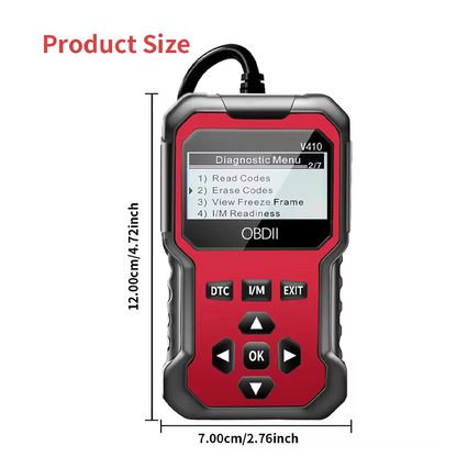 🔧🚗 50% off ⚡ Professional OBD2 Scanner – Full Diagnostics, Clear Codes in 1 Click & Multilingual! 📊💡