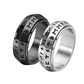 🗡️ 2026 Sale — Over 36 500 Sold!🔮 Titanium Steel Viking Rune Rotating Ring