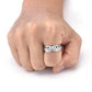 🗡️ 2026 Sale — Over 36 500 Sold!🔮 Titanium Steel Viking Rune Rotating Ring