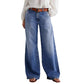 💎 -50% ON VINTAGE WIDE-LEG JEANS! 💎 High-Waist Fit, Retro Wash & Premium Cotton Blend for Timeless Style 👖✨