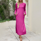 📢 60% OFF!! ⏰ Women's Long Sleeve T-Shirt Maxi Dress – Side Pockets, Side Slit & 7 Versatile Colors for Effortless Style! 🌸