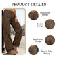 🐆 50% OFF NOW! Women's High-Waist Wide-Leg Jeans – Bold Leopard Print, Relaxed Fit & Classic 5-Pocket Design 👖✨