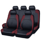 🚗 50% OFF! 9-Piece Universal Car Seat Cover Set – Premium Faux Leather, Airbag Safe & Quilted Elegance 💺