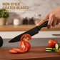 🔪 50% OFF NOW! ✨ Modern 7-in-1 Kitchen Knife & Scissors Set – Complete 7-Piece, Non-Stick Coated & Ergonomic PP Handles – Sleek Black Design 🖤