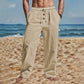 👖 LIMITED-TIME 50% OFF! 💥 Men's Casual Drawstring Pants – Breathable Linen, Loose Fit, Everyday Versatility ✨