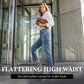 👖 LIMITED-TIME 50% OFF! ✨ High-Waist Stretch Jeans – Straight Leg, Denim ✨