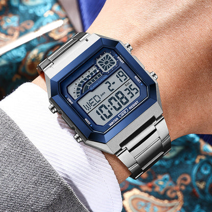 🎉 2026 Sale — Over 35,000 Sold! ⏰ Unisex Digital Watch – Square Display & Luminous Backlight 🌙