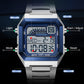 🎉 2026 Sale — Over 35,000 Sold! ⏰ Unisex Digital Watch – Square Display & Luminous Backlight 🌙