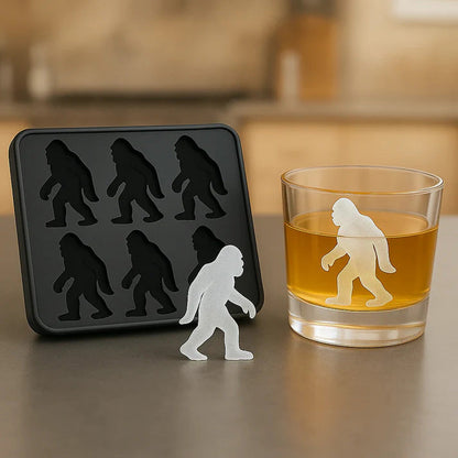 💎50% OFF! 💎 Bigfoot Silicone Ice Cube Mold Tray – Slow-Melting Sasquatch Cubes, BPA-Free & Party-Ready