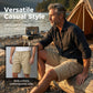 🩳 LIMITED-TIME 50% OFF! ✨ Men's Drawstring Cargo Shorts – Lightweight, Multi-Pocket, Casual Comfort 🍂