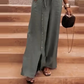 👗 LIMITED-TIME 50% OFF! ✨ Women's 2-Piece Set – Deep V-Neck, Relaxed Pants, 2 Colors 🍁