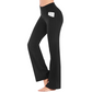 🔥 60% OFF! ✨ Women's High-Waisted Stretchy Flare Pants – Tummy Control, 4-Pocket Design & Customizable Length! 👖💫