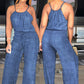 👗 LIMITED-TIME 50% OFF! ✨ Women's Sleeveless Jumpsuit – Drawstring Waist, Wide Leg, Breathable ☀️