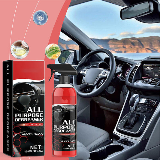 🧼 LIMITED TIME: BUY 2 GET 1 FREE! 🚗 All-in-One Car Cleaner Spray – For Interior, Exterior, Leather & Plastic ✨
