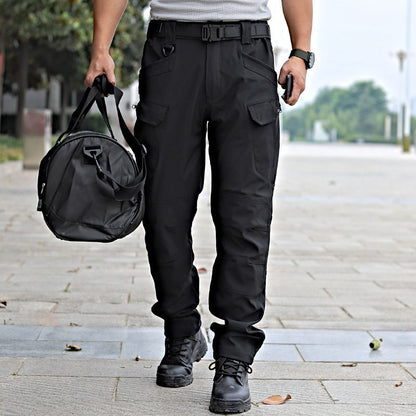 👖 LIMITED-TIME 50% OFF! 💥 Waterproof Multi-pocket Tactical Commuter Pants – Durable, Functional, All-Weather Ready ✨