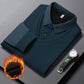 💎 50% OFF! 💎 Men's Lapel Faux Two-Piece Knitted Shirt – Smart Illusion, All-in-One Style & Premium Comfort 👔🧶