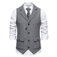 💎 50% OFF! 💎 Men's Classic Herringbone Tweed Suit Vest – Vintage Texture, Adjustable Fit & Premium Cotton Blend 👔🧥