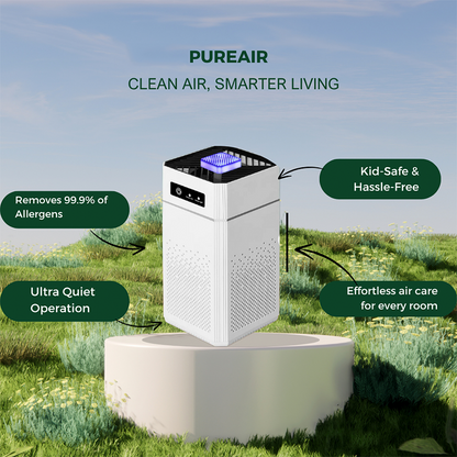 🌿 LIMITED-TIME 50% OFF! ✨ Home Air Purifier – Advanced HEPA, 99.9% Germ Reduction, Whisper Quiet 🍃