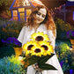 💎 50% OFF! 💎 Waterproof Solar Sunflower Lights – Realistic Petals, IP65 Weatherproof & 8–12H Auto Glow ☀️🌻