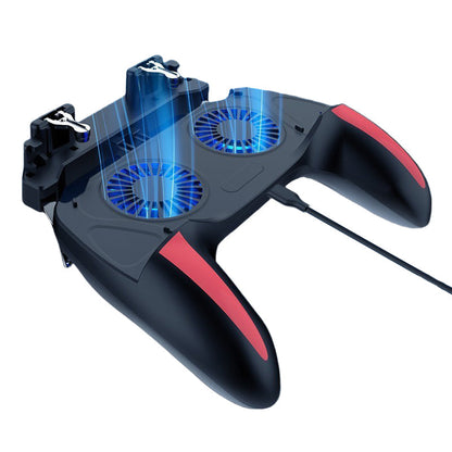 💎 50% OFF! 💎 Mobile Gaming Controller with Dual Cooling Fans – 5-in-1 Gamepad, Triggers, Power Bank & Phone Stand 🎮❄️