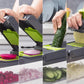 💎 50% OFF! 💎 Multi-Purpose Vegetable Cutter – 7 Stainless Steel Blades, Easy Clean & Safe Design for Fast, Even Slicing 🥒✨