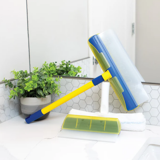 💎 50% OFF! 💎 Scratch-Free & Streak-Free Squeegee 5-Piece Set – Silicone Blades, Ergonomic Handle & Full Car/Home Coverage 🚗✨
