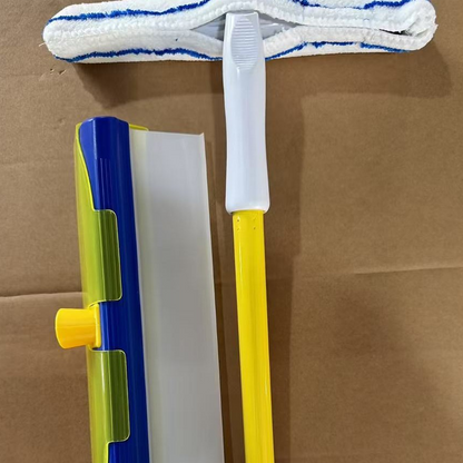 💎 50% OFF! 💎 Scratch-Free & Streak-Free Squeegee 5-Piece Set – Silicone Blades, Ergonomic Handle & Full Car/Home Coverage 🚗✨