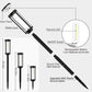 🌟 2026 Sale — Over 36400 Sold!🌙 Solar Pathway Lights Outdoor