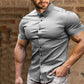 💎 55% OFF! 💎 Pousbo® Men's Non-Iron Button-Up Shirt – Wrinkle-Resistant, Breathable & Ready for Office or Night Out 👔✨