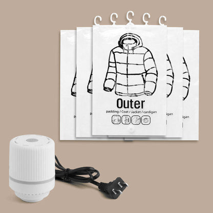 💎 50% OFF! 💎 Hanging Vacuum Storage Bags – Space-Saving, Reusable & No Pump Needed 👚🧳