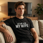 💎 58% OFF! 💎 "Let Me Ask My Wife" Funny Men’s T-Shirt – Premium Cotton Blend, Athletic Fit & Conversation-Starting Humor 😄👕