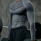 💎 52% OFF! 💎 Men's Long Sleeve Workout T-Shirt – Slim Fit, 4-Way Stretch & Moisture-Wicking for Gym & Training 🏋️‍♂️🔥
