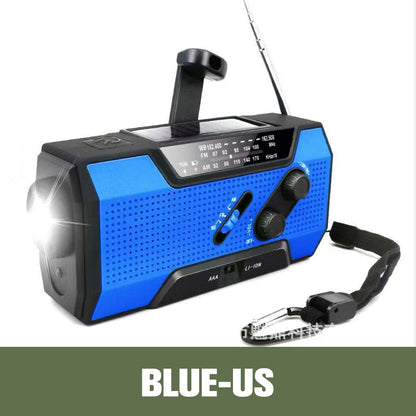 💎 55% OFF! 💎 Multifunctional Solar Emergency Radio – Hand Crank, USB-C & Power Bank for Outdoor Survival 🌞📻