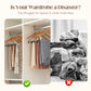 🎊 2026 Sale — Over 28,000 Sold! 🪵 360° Swivel Multi-Hook Wardrobe Organizer