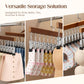 🎊 2026 Sale — Over 28,000 Sold! 🪵 360° Swivel Multi-Hook Wardrobe Organizer