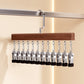 🎊 2026 Sale — Over 28,000 Sold! 🪵 360° Swivel Multi-Hook Wardrobe Organizer