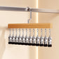 🎊 2026 Sale — Over 28,000 Sold! 🪵 360° Swivel Multi-Hook Wardrobe Organizer
