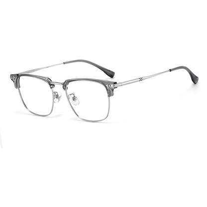 👓 LIMITED-TIME 50% OFF! ✨ Fashion Half Frame Eyewear – Photochromic, Blue Light Blocking, Lightweight 🛡️